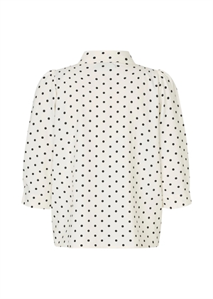 Bono dot skjorte Offwhite Lollys Laundry 